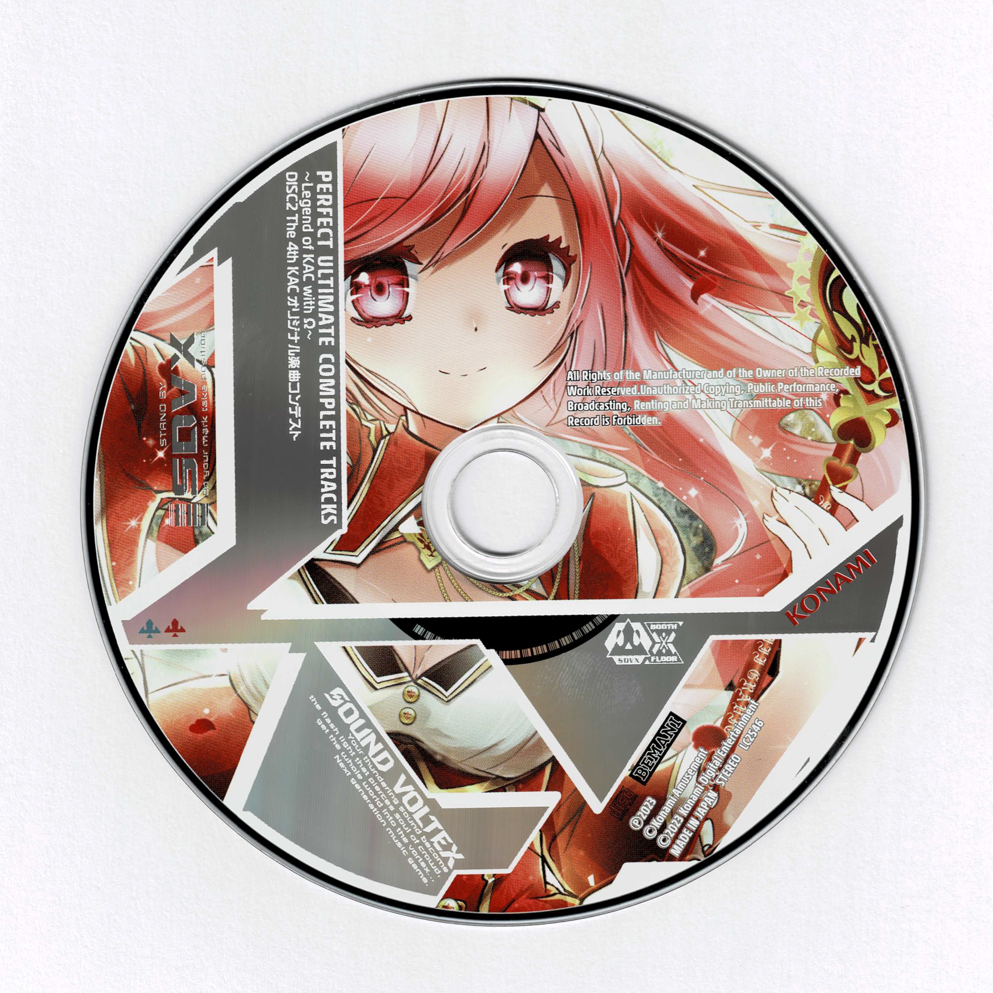 SOUND VOLTEX PERFECT ULTIMATE COMPLETE TRACKS ~Legend of KAC